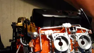 1/6 Scale Revell 426 Hemi 'Cuda Model Engine Kit -  Part 03