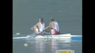 1992 Barcelona Olympics Rowing Mens 2- Heat 3