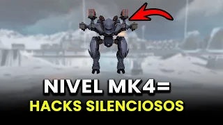 NUEVO NIVEL MK4 = HACK SUTILES ¿Cómo identificar a los tramposos? War Robots Pinceladas Graficas