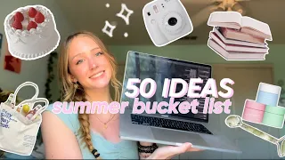 50 things to do this summer 2024! SUMMER BUCKET LIST