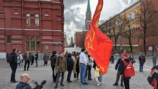 Интервью ЧК на митинге 21 декабря 2023 года