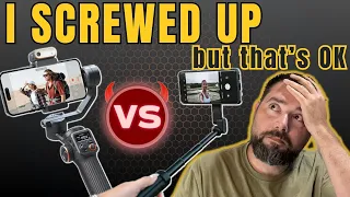 Gimbal vs Selfie-Stick w/ NEEWER CM28 Field test follow up