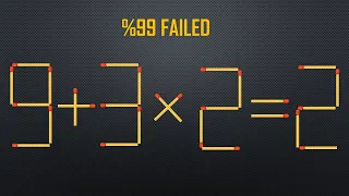 Move 1 Stick To Fix The Equation-25 Matchstick Puzzles