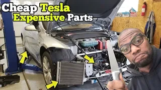 I Bought a Cheap Wrecked Tesla to Rebuild! I Should've Just Ordered a Cybertruck...