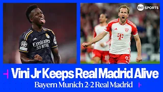 Vinicius Junior rescues Real Madrid at the Allianz Arena | Bayern Munich 2-2 Real Madrid #UCL