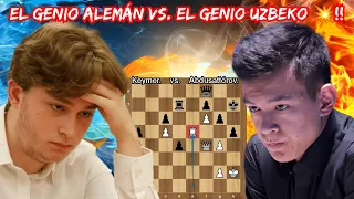 DUELO DE GENIOS TERMINA EN COLAPSO INCREÍBLE 🤯💥!! | Keymer vs. Abdusattórov | (TePe Sigeman ronda 6)