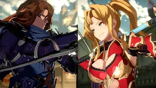 Granblue Fantasy Versus Rising - All Siegfried Interactions