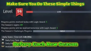 Make Sure To Do These Things Before Each Battle Pass Season Starts [War Thunder]