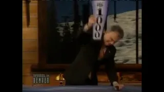 Pat Sajak thumps the wheel with the Mystery Wedge (College Week Denver 2006)