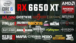 RX 6650 XT 8GB Test in 30 Games