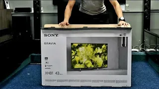 Sony XH81 Unboxing, Setup and 4K Demo Videos