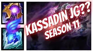 [NEW META] Kassadin JG in Season 11 in Gold Solo Queue