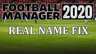 Football Manager 2020 - Real name fix, including Juventus | FM20 licensing fix for clubs