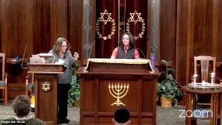 Yizkor Shabbat Service with Rabbi Cari and Beth