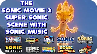 The Sonic Movie 2 Super Sonic Scene With Sonic Music