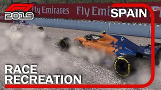 F1 2019 GAME: RECREATING THE 2019 SPANISH GP