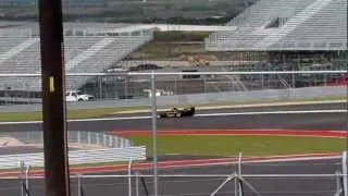 Mario Andretti hot lap at Circuit of the Americas in Lotus79