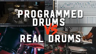 Programmed Drums vs Real Drums - The Ultimate Test!