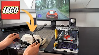 I Built a Complete Sim Racing Setup out of LEGO