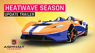 Asphalt 9 - Heatwave Season Update Trailer