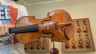 Daniel Seymour plays on a J.B. Vuillaume Violin - Tarisio June 2022