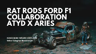 Super Colabs Rat Rods Ford F1 Hot Wheels (Arise Lightspear X Atyd Pradana )