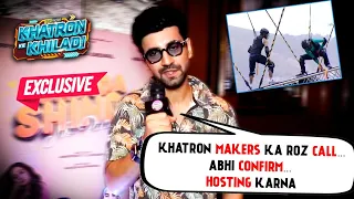 Karanvir Sharma FIRST REACTION On Doing Khatron Ke Khiladi 14 | EXCLUSIVE