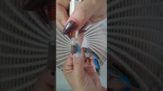 Removing Gel Polish with Drill 2024 #shorts