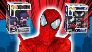 ВЕНОМ ГВЕНПУЛ И МЕХА-ВЕНОМ FUNKO POP! ЧЕЛОВЕК-ПАУК И ОБЗОР ФИГУРОК МАРВЕЛ SUPER  HEROES!