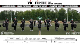 LEARN THE MUSIC | 2023 Boston Crusaders Snare Line | PART 1B