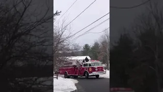 1981 American LaFrance 100’ Warwick T633 & Waldoboro Ladder 1