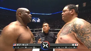 Bob Sapp vs Taro Akebono MMA KNOCKOUT Fight HD