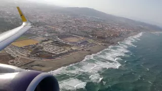 Takeoff From Gibraltar Airport 17th July 2016