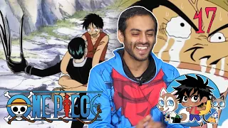 One Piece Episode 17 Anger Explosion! Kuro vs Luffy! How It Ends! REACTION - Nahid Watches