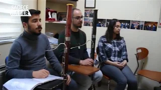 Otizmli piyanist Buğra Çankır, öğrencilerine ilham kaynağı oluyor