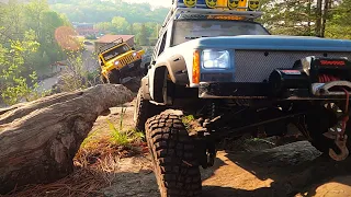 RC Off-Road Recoveries, Rock Crawling on Pothole Trail