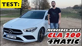 TEST: Mercedes - Benz CLA 200 4MATIC | 1.33 turbo motor nasıl? I 2021 Test