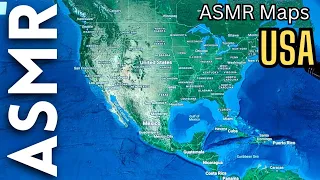 I explore the USA on Google Maps [ASMR]