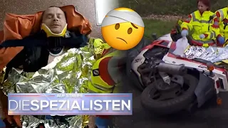 🚗💨FAHRERFLUCHT nach schwerem MOTORRADUNFALL! | Die Spezialisten | SAT.1