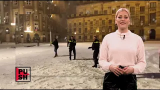 Lokale gestürmt ++ Schneeballschlacht mit Polizei