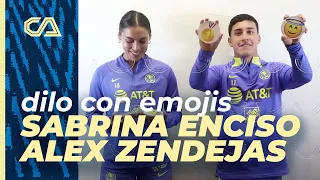 Dilo con Emojis con Sabrina Enciso y Alejandro Zendejas desde el Nido Águila