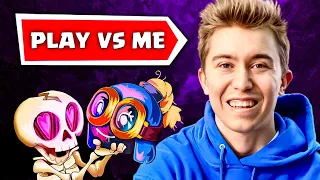 CAN YOU BEAT ME in CLASH ROYALE?! (Win & Get Pass Royale 🌟)