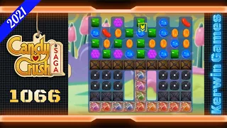 Candy Crush Saga Level 1066 - Super Hard Level - No Boosters - 13 moves (2021)