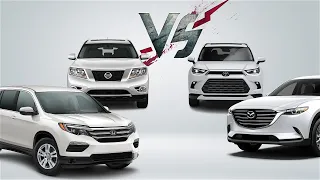 2024 Toyota Grand Highlander vs. CX-90, Pathfinder, Pilot How They Compare