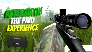 Aftermath paid experience.. (BEST ZOMBIE SURVIVAL GAME)