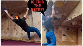 Breaking the beta in a HARD Drytooling route