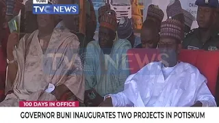 Governor Buni inaugurates two projects in Potiskum