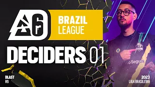 BLAST R6 BRAZIL LEAGUE | Stage 2 | DECIDER DAY 1