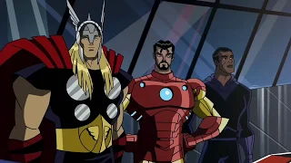 Iron Man and Black Panther try to find a way back to Asgard