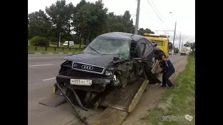 Аварии на дорогах, приколы на дорогах 2018 4